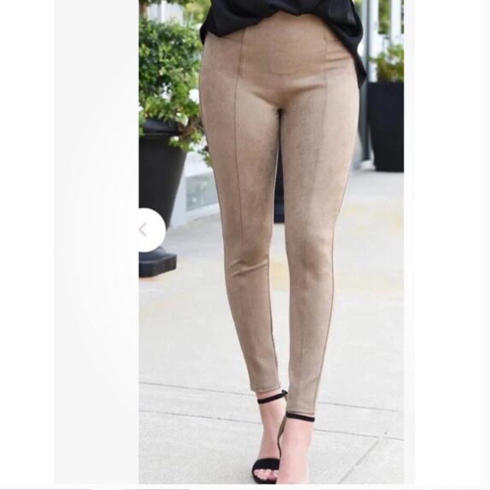 NWOT Spanx | Faux Suede High Waisted leggings